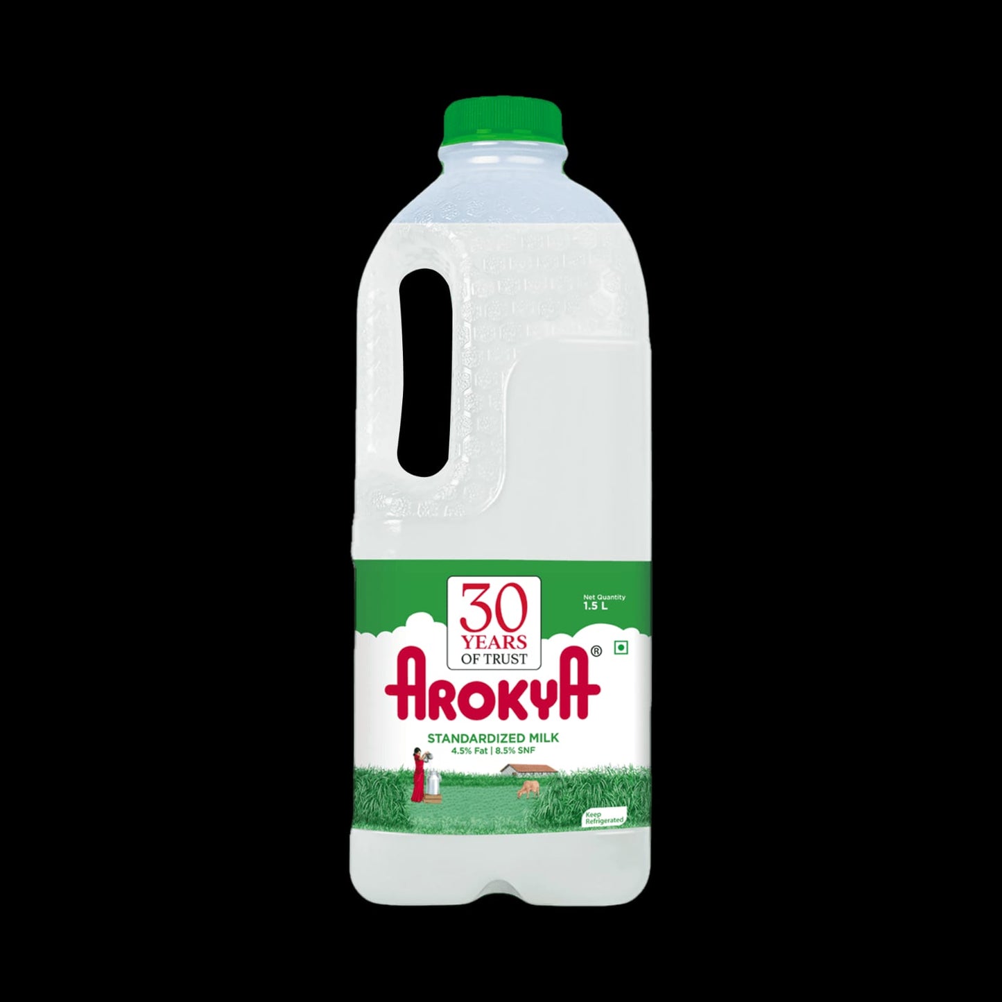 Arokya Milk Green Bottle (1.5 Ltr)