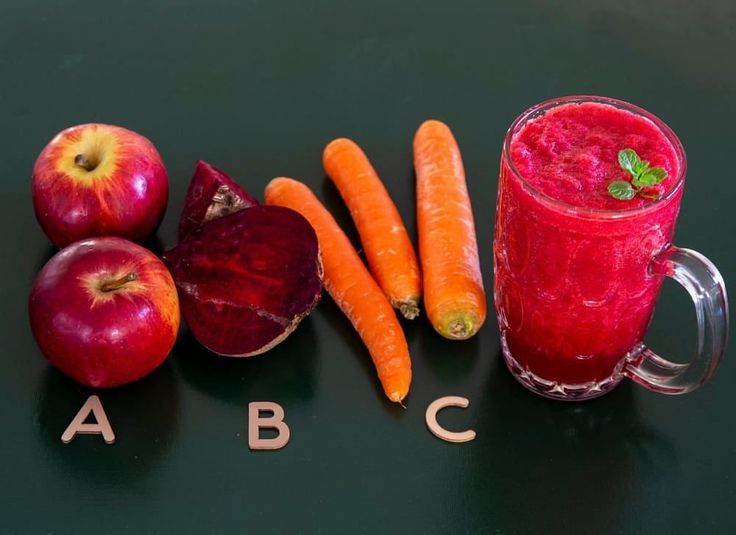 ABC(Apple,Beetroot,Carrot) Juice