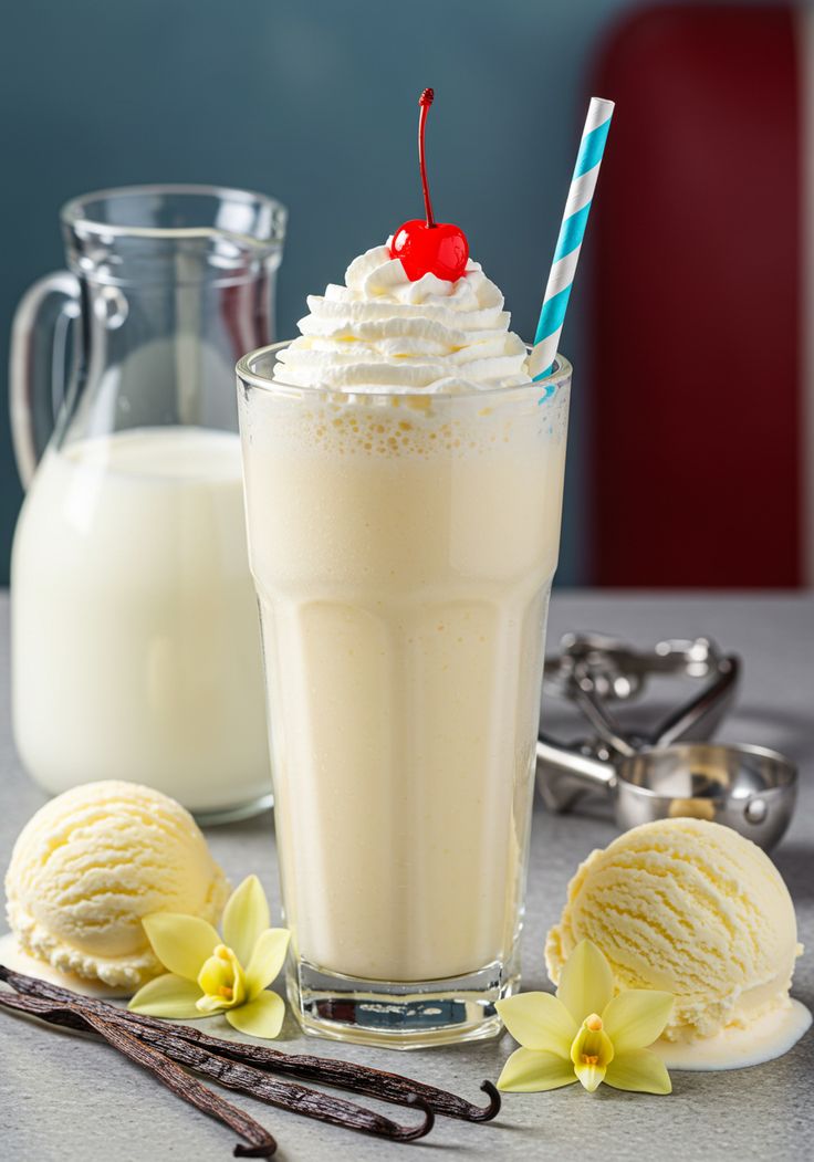 Vanilla Ice Cream Milkshake (buy 1 get 1)